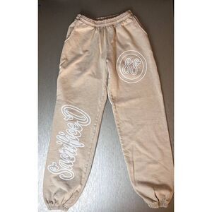 Sacrifice Beige Jogger Sweatpants Women's Size Small